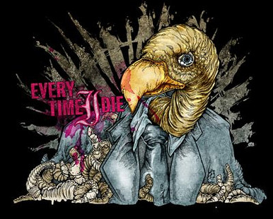 Every Time I Die Color Band Sticker