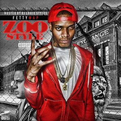 FETTY WAP ZOO STYLE RAP MUSIC ALBUM COVER STICKER 22