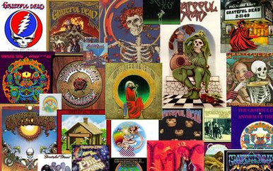 Grateful Dead Color Band Sticker