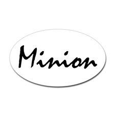 minion oval decal 2
