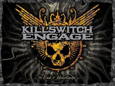 Killswitch Engage 2 Color Band Sticker