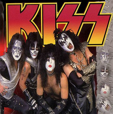 KISS LOGO Album Cover Decal 06