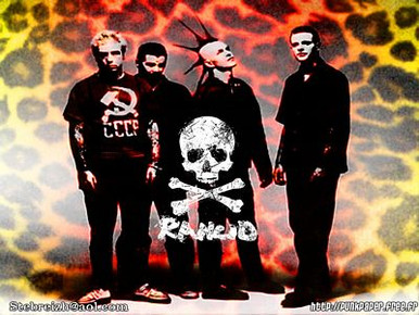 Rancid Color Band Decal
