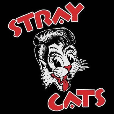 stray cats BAND STICKER