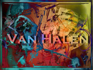 Van Halen Color Band Decal