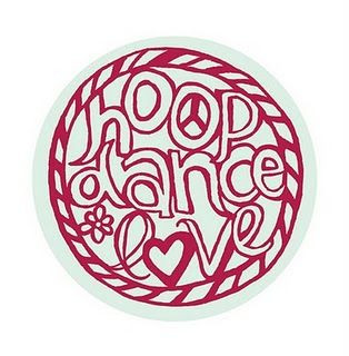 hoop dance love sticker
