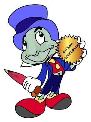 Pinocchio Jiminy the Cricket Decal 2443