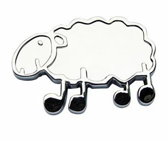 Lamb Chrome Emblem 20 PACK