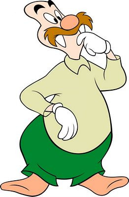 woody woodpecker wally walrus sticker