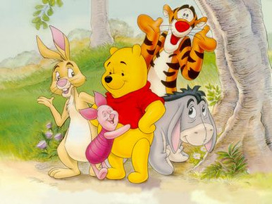 Winnie the Pooh Decals Color 3