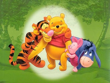 Winnie the Pooh Decals Color 5