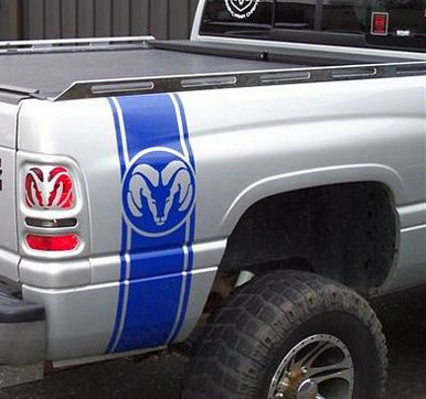 dodge ram head in circle combo kit