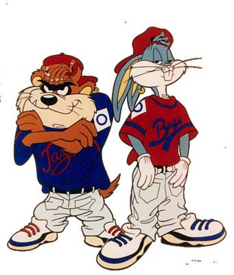 Looney Tunes Gangster BUGGS TAZ