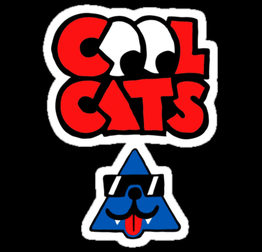 cool cats sticker