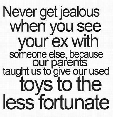 never jealous funny sticker