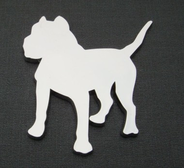 Pitbull Chrome Emblem