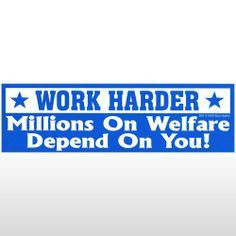 work hard sticker