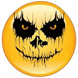 smiley skull