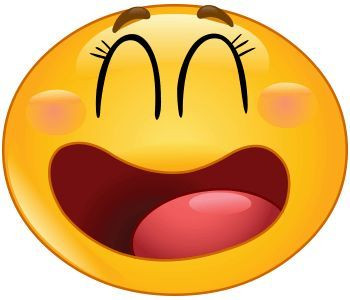 smiley yawn