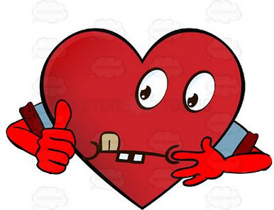 smiley heart