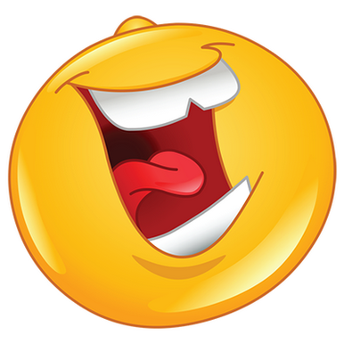 smiley laughing out  loud