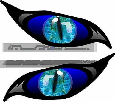 DRAGON EYES AUTO STICKERS PAIR