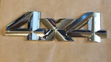 4x4 Prism Chrome Emblem