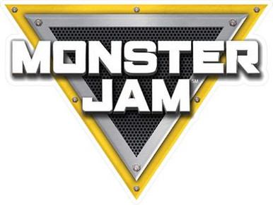 MONSTER JAM LOGO TRUCK STICKER