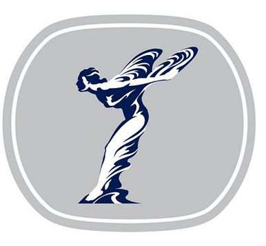 Rolls Royce Statue Color Vinyl Sticker
