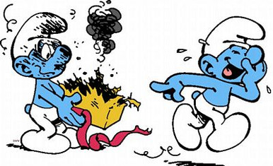 Jokey Smurf Decal 2