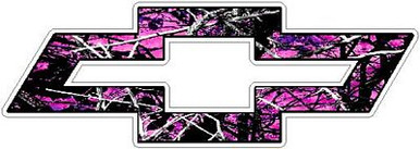 Chevy Bowtie Logo Decal Sticker - MUDDY GIRL