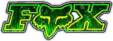 F Racing FLAMES Green