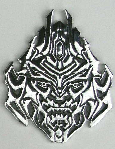 METAL Decepticon Chrome Emblem