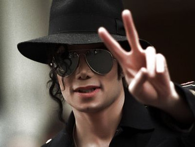 Michael Jackson Famous American Celebrity Sticker