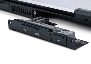 Panasonic Toughbook FZ-55 VGA + Serial + Rugged Fischer USB Expansion Pack - FZ-VCN553W
