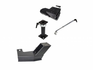 Premium Pedestal Mount Package For 2020-2025 Ford Interceptor Utility and Ford Retail Explorer
