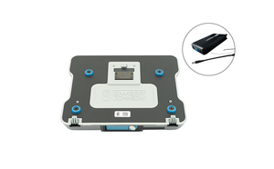 Dell Rugged Laptop Docking Station, No RF, Full Port Replication with LIND 120W Auto Power Adapter