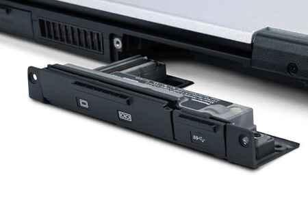 Panasonic Toughbook FZ-55 VGA + Serial + Rugged Fischer USB