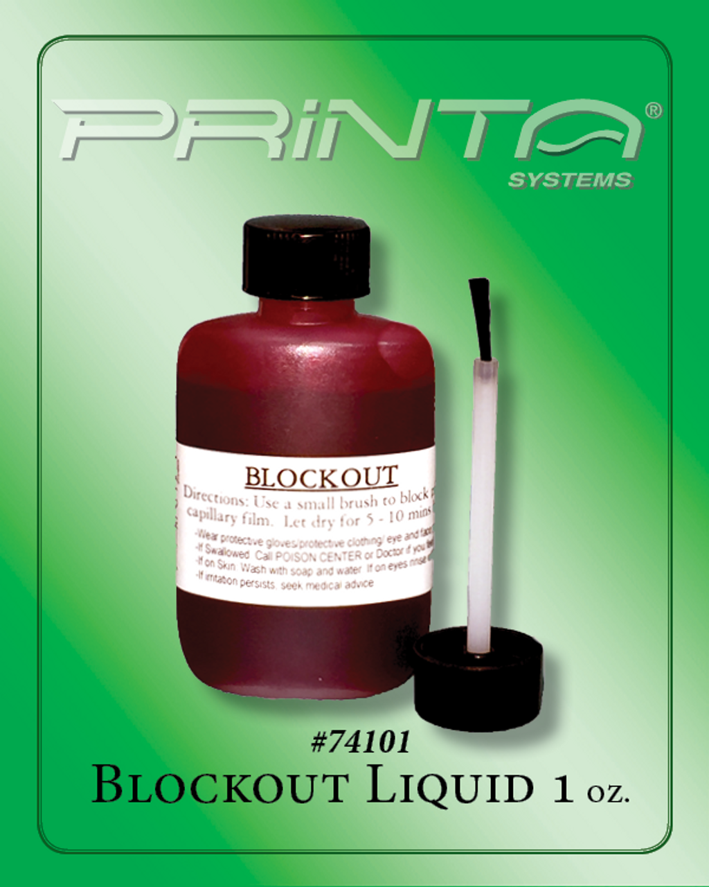 INK REMOVER, 32 OZ 770 Series Screen Printing Chemicals