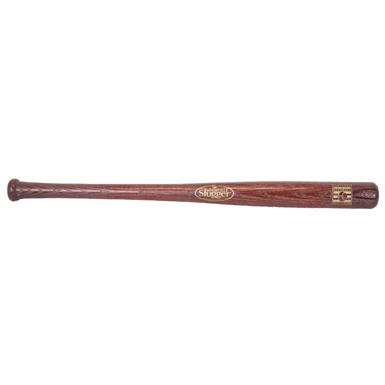 Baseball Hall of Fame Building Engraved 22 Wood Mini Bat