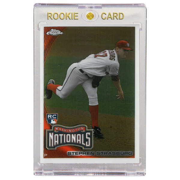 Stephen Strasburg Washington Nationals 2010 Topps Chrome # 212 Rookie Card