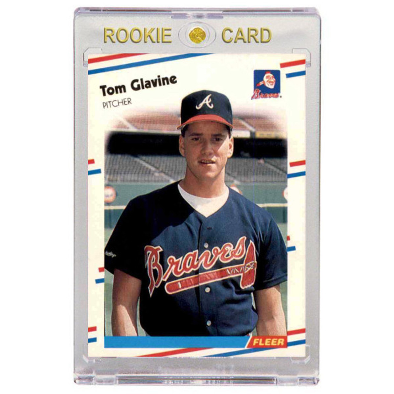 1988 Topps Tom Glavine RC Rookie Baseball Card 