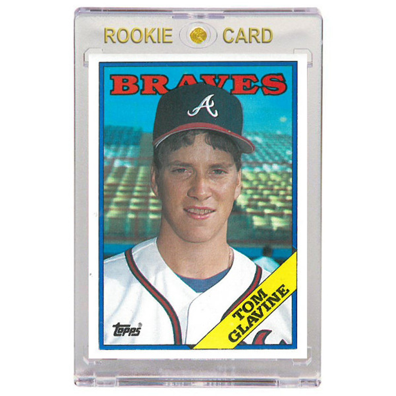 Tom Glavine Atlanta Braves 1988 Donruss # 644 Rookie Card