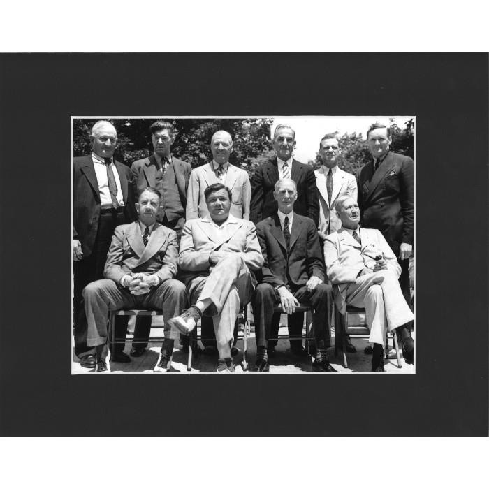 Matted 8x10 Photo- 1939 Induction Class Group