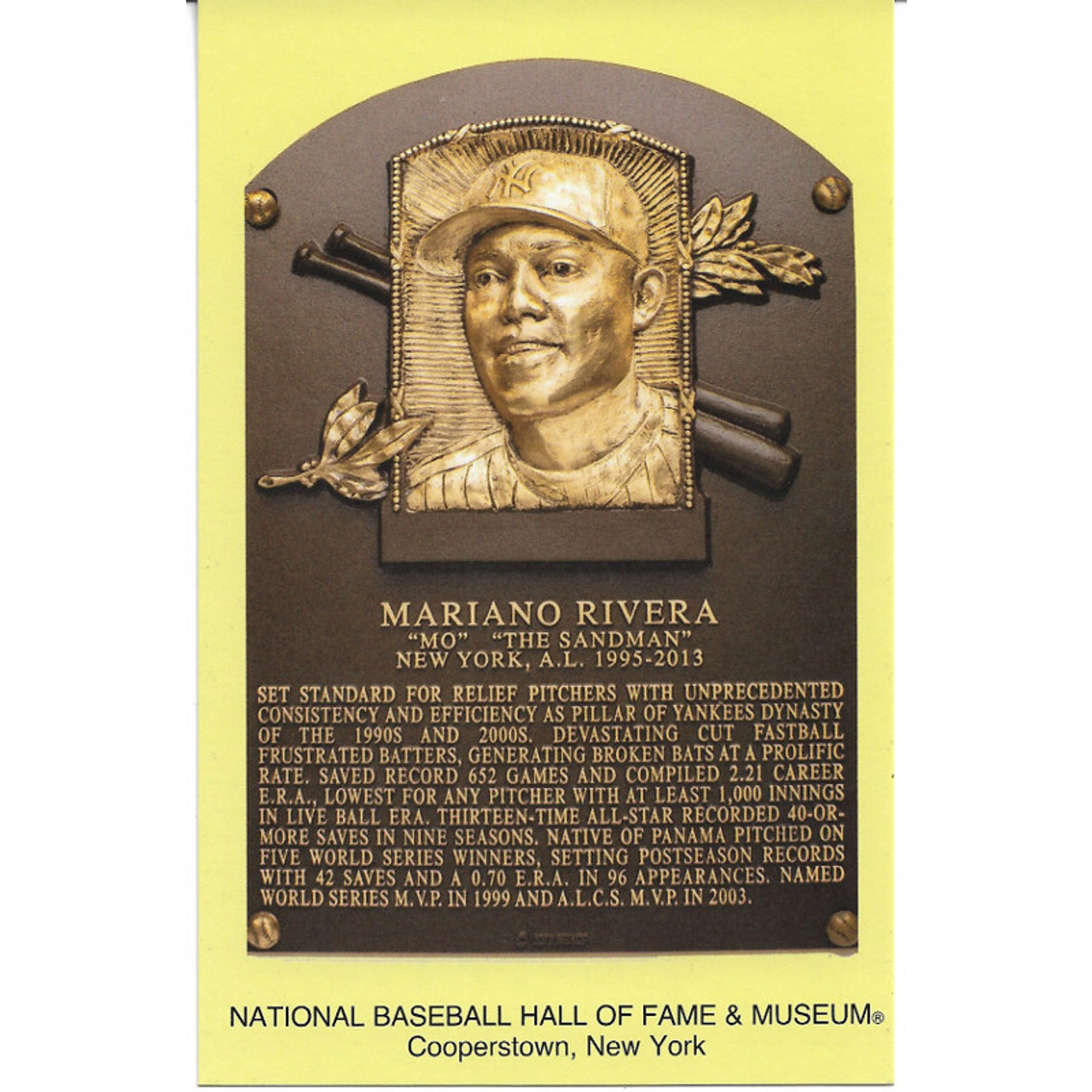 New York Yankees Mariano Rivera Commemorative Patch Women's Player