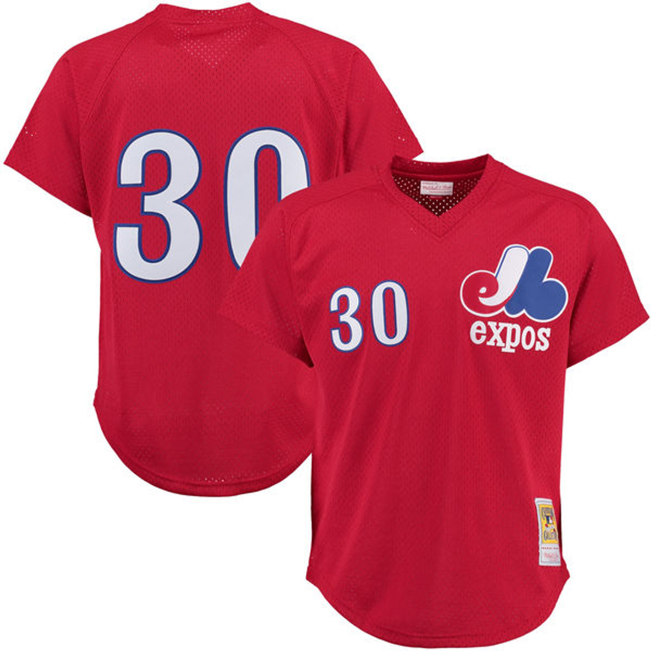 mitchell and ness montreal expos jersey