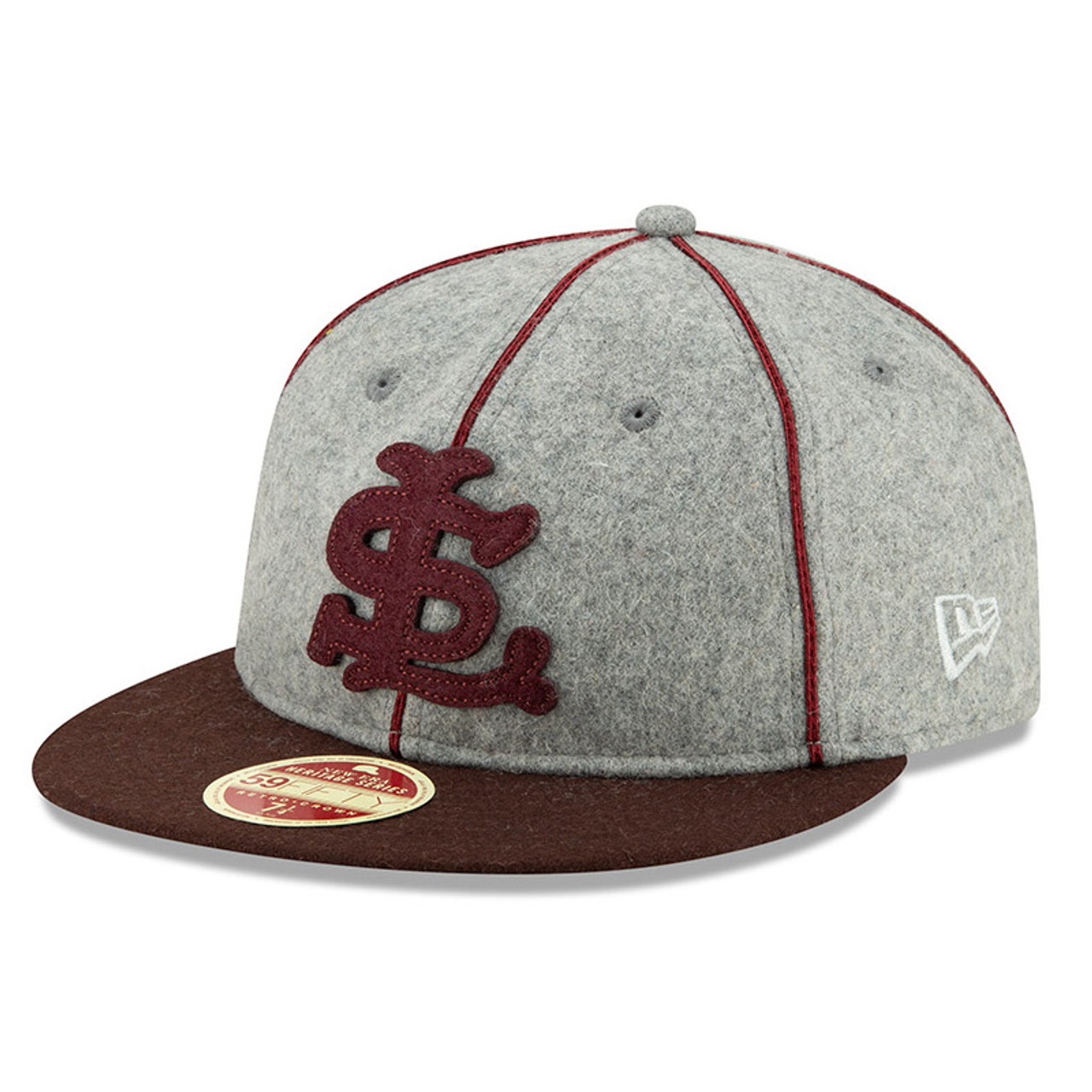 Men's New Era Heritage Series Authentic 1927 St. Louis Browns Retro-Crown  59FIFTY Cap