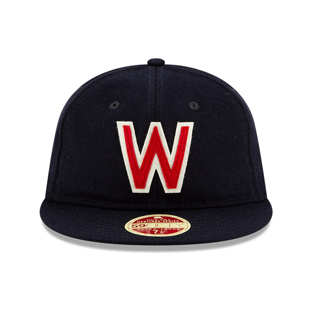 Men’s New Era Heritage Series Authentic 1937 Washington Senators  Retro-Crown 59FIFTY Cap