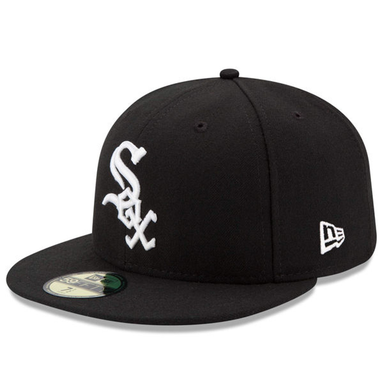 Men's New Era Chicago White Sox Black On-Field 59FIFTY Fitted Cap