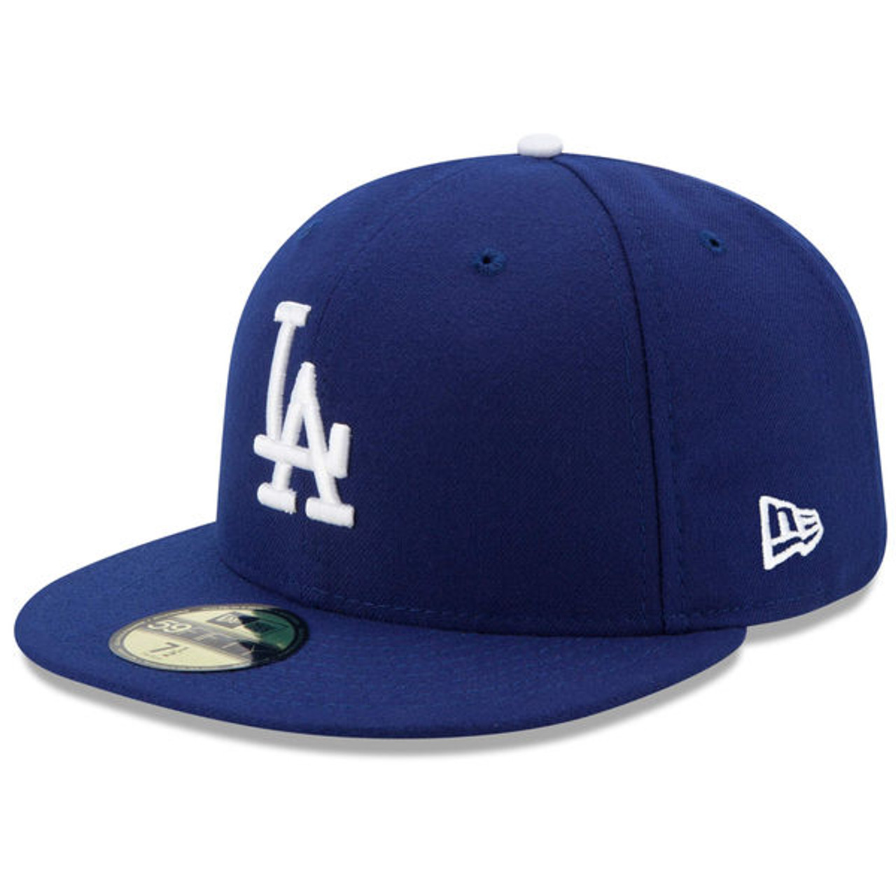 Men's New Era Royal Los Angeles Dodgers White Logo 59FIFTY Fitted
